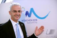 Muenchen : Olympia Bewerbung 2018 Logo Vorstellung