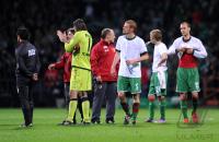 FUSSBALL, DFB Pokal Halbfinale: Bremen - FC Augsburg