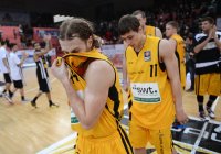 Basketball 1. Bundesliga 2012/2013:  Walter Tigers Tuebingen -Neckar Riesen Ludwigsburg