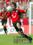 FUSSBALL 1. Bundesliga Hannover, CHRSITANSEN Einzelaktion