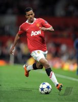 Fussball CHL  Saison 2010/2011:  Nani  (Manchester United FC)