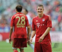 Fussball 1. Bundesliga 2011/2012:  Bastian Schweinsteiger (FC Bayern Muenchen)