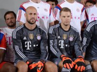 Fussball 1. Bundesliga 2014/2015: Fototermin beim FC Bayern Muenchen