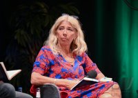 Buchpraesentation: Oberbuergermeister Boris Palmer (Tuebeingen) und Notaerztin Lisa Federle (Tuebingen)