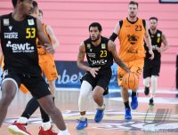 Basketball 2. Bundesliga  20/21 Testspiel: Tigers Tuebingen - wiha Panthers Schwenningen