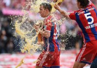 Fussball 1. Bundesliga  Deutscher Meister 14/15 FC Bayern Muenchen