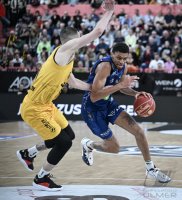 Basketball 1. Bundesliga 23/24: Tigers Tuebingen - Rostock Seawolves