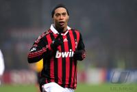 FUSSBALL  International CHL 09/10 : RONALDINHO (AC Mailand )