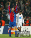 FUSSBALL CHL   FC Basel - Juve  JUBEL Basel