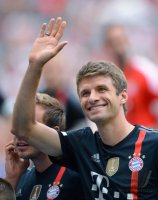 Fussball 1. Bundesliga 2014/2015: Thomas Mueller (FC Bayern Muenchen)