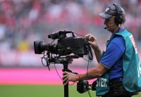 Fussball 1. Bundesliga  Saison 2010/2011: TV Kameramann