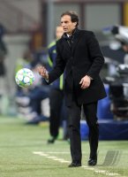 Fussball CHL  Saison 2011/2012:  Trainer Massimilliano Allegri (AC Mailand)