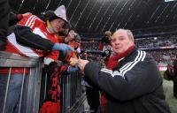 Fussball 1. Bundesliga : FCB Praesident Uli Hoeness
