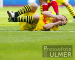 Fussball 1. Bundesliga: Leverkusen - Dortmund, REUTER am Boden