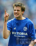 Fussball 1. Bundesliga: Schalke - Hamburg, Jubel DELURA