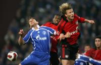 Fussball, 1. Bundesliga: Schalke - Leverkusen