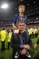 Fussball Champions League Finale: Trainer Jose Mario Santos Mourinho (Inter)
