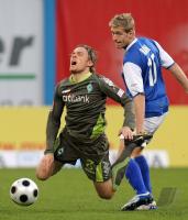 Fussball 1. Bundesliga: Rostock - Bremen