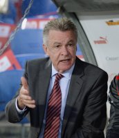 Fussball International Laenderspiel: Trainer Ottmar HITZFELD (Schweiz)
