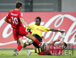 Fussball 1. Bundesliga: Mainz - Dortmund, Zweikampf