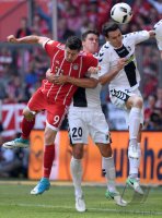 Fussball 1. Bundesliga Saison 16/17: FC Bayern Muenchen - SC Freiburg