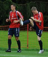 Fussball 1. Bundesliga: Training beim FC Bayern Muenchen