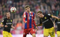 Fussball 1. Bundesliga Saison 14/15: FC Bayern Muenchen - Borussia Dortmund
