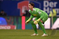 Fussball, 1. Bundesliga  Saison 2014/2015: Hamburger SV - Borussia Moenchengladbach