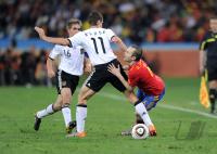 FUSSBALL WM 2010  HALBFINALE:  Deutschland - Spanien
