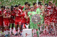Fussball 1. Bundesliga 25/26: FC Bayern Muenchen 35. Deutschen Meisterschaft