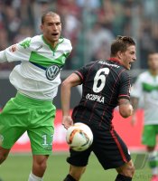 Fussball 1. Bundesliga Saison 2015/2016: VfL Wolfsburg - Eintracht Frankfurt