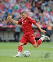 Fussball 1. Bundesliga 2011/2012:  Bastian Schweinsteiger (FC Bayern Muenchen)