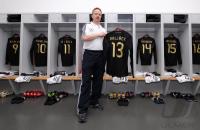 Fussball Nationalmannschaft: Deutschland Kabine in der Allianz Arena