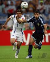 Fussball WM 2006: Argentinien - Serbien/Montenegro