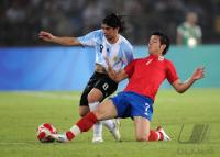 FUSSBALL  Olympia 2008   Vorrunde  Maenner   Argentinien - Serbien