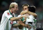 Fussball 1. Bundesliga: Bremen - Schalke