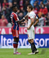 Fussball 1. Bundesliga Saison 14/15: FC Bayern Muenchen - VfB Stuttgart