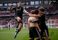 Fussball 1. Bundesliga  Saison  2025/2026  28. Spieltag SC Freiburg - FC Bayern Muenchen