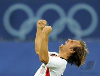 HOCKEY  Olympia 2008  Peking  Finale Deutschland - Spanien