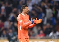FUSSBALL SERIE A 2017/2018: Torwart Samir Handanovic (Inter Mailand)
