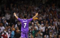 Fussball Champions League Finale 2017: JUBEL Cristiano Ronaldo (Real Madrid)