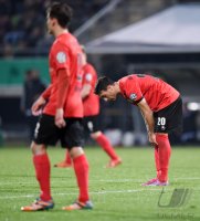 Fussball DFB Pokal 2. Runde 15/16: SSV Reutlingen - Eintracht Braunschweig