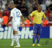 Fussball WM 2006: Brasilien - Frankreich ; Brasil - France