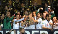 Fussball U21-EURO 2011 FINALE:  JUBEL,  Spanien ist U 21 Europameister