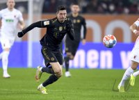 Fussball 1. Bundesliga Saison 21/22: FC Augsburg - FC Bayern Muenchen