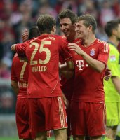 Fussball 1. Bundesliga, Saison 2012/2013:  FC Bayern Muenchen - VfB Stuttgart