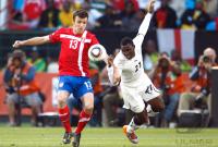 FUSSBALL WM 2010,  VORRUNDE:  Serbien - Ghana