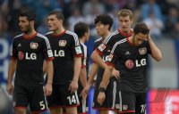 Fussball, 1. Bundesliga  Saison 2014/2015: Hamburger SV - Bayer 04 Leverkusen