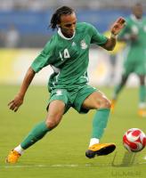 FUSSBALL  Olympia 2008  Peking  Halbfinale Nigeria - Belgien
