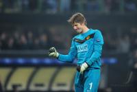 FUSSBALL  International CHL 09/10 : ManU Torwart Edwin van der Sar